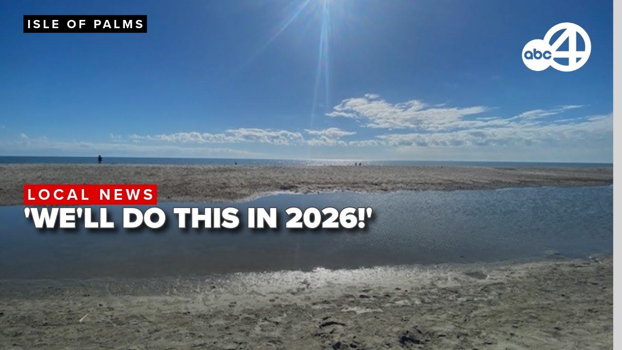 South Carolina coastal city seeks aid for crucial beach renourishment continues in 2026