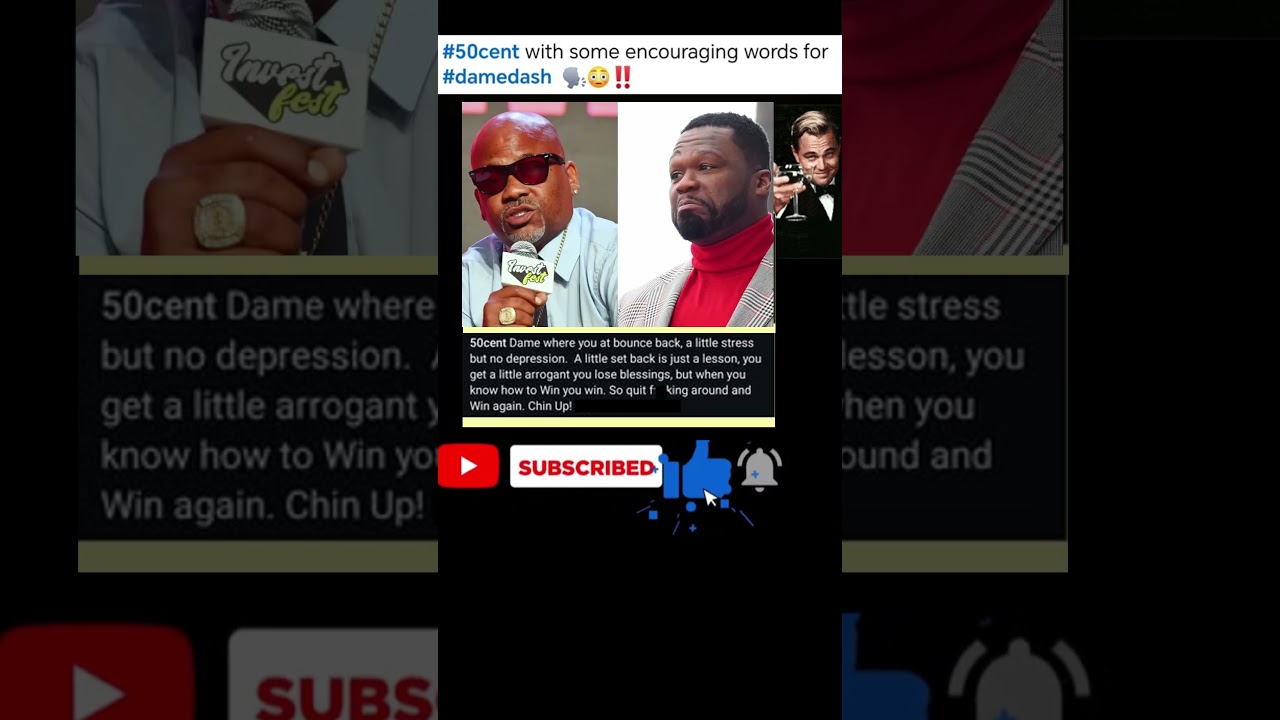 How 50 Cent SHOCKINGLY Encouraged Damon Dash In Crisis 💬🔥