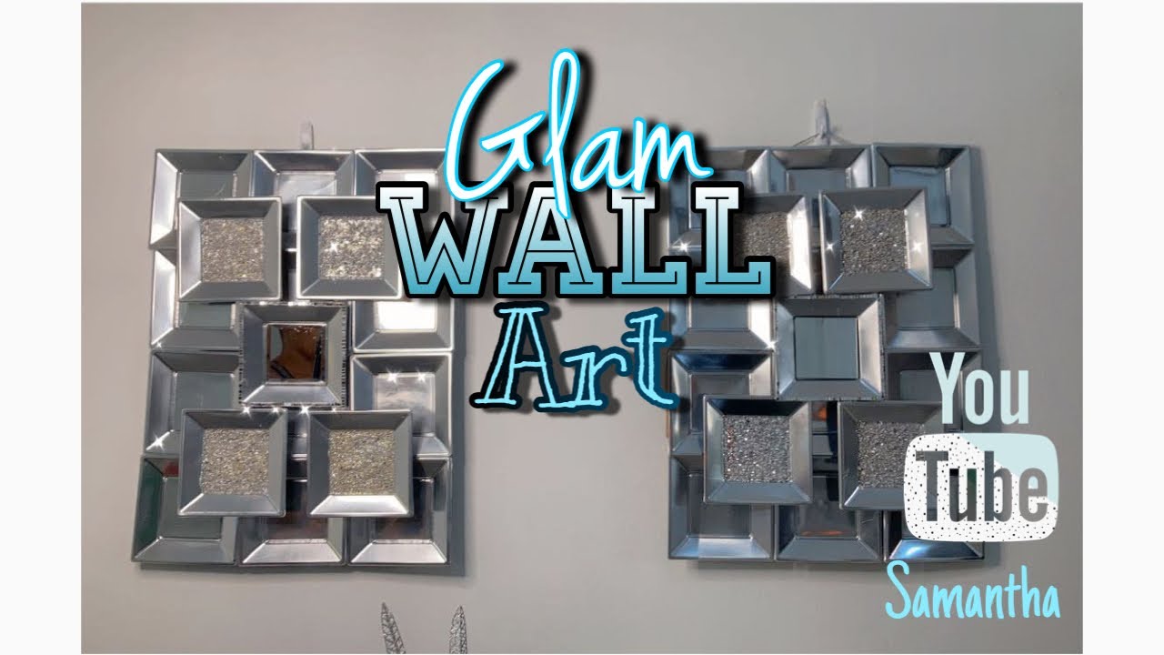 DIY Wall Glam ART | Easy Do it Yourself Home Decor