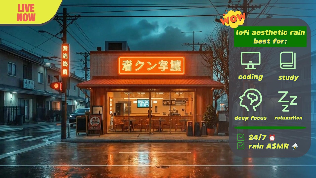 🌅 lofi background music: calming your sunday night anxiety