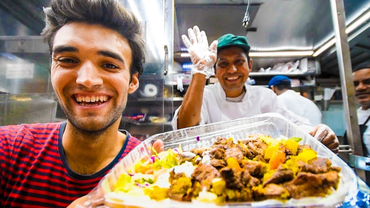 Living Cheap in NYC - The Street Food Challenge!