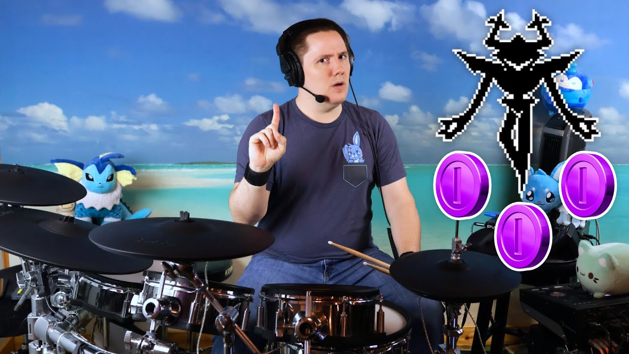 The Song That Plays When The Roaring Knight Is Collecting Purple Coins On Drums!