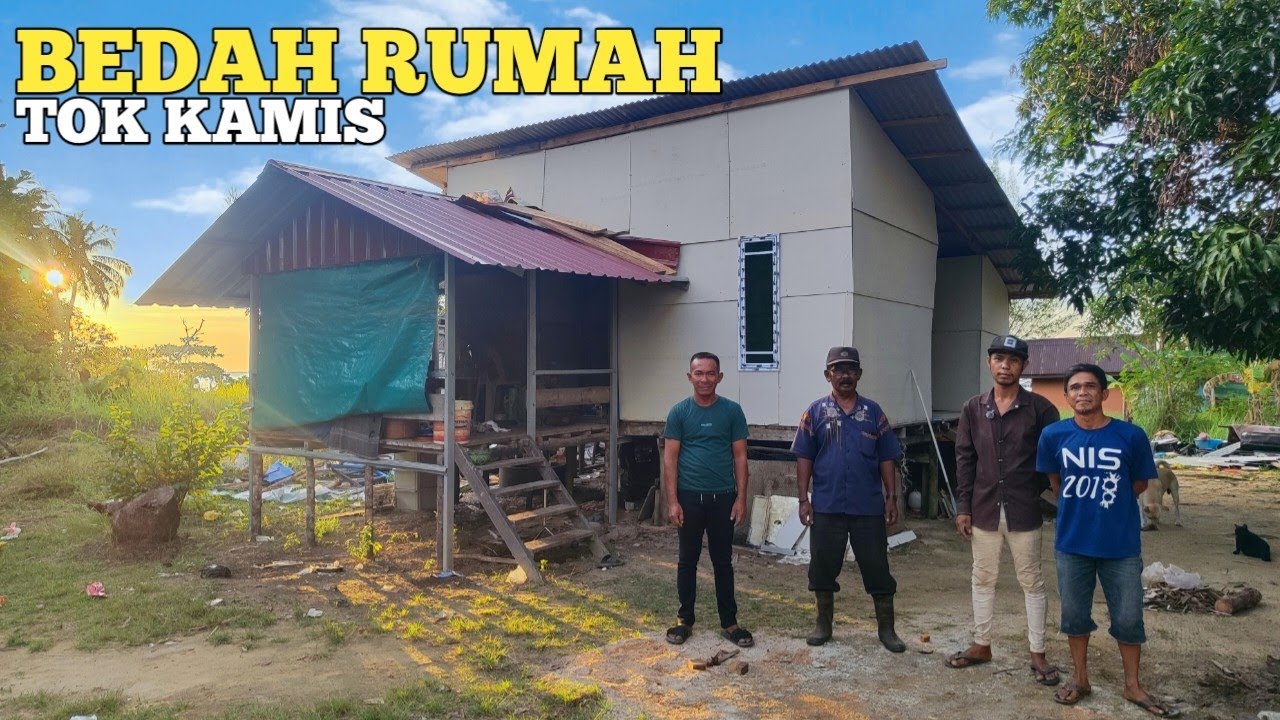 Perkembangan Bedah Rumah Tok Kamis Hampir Selesai