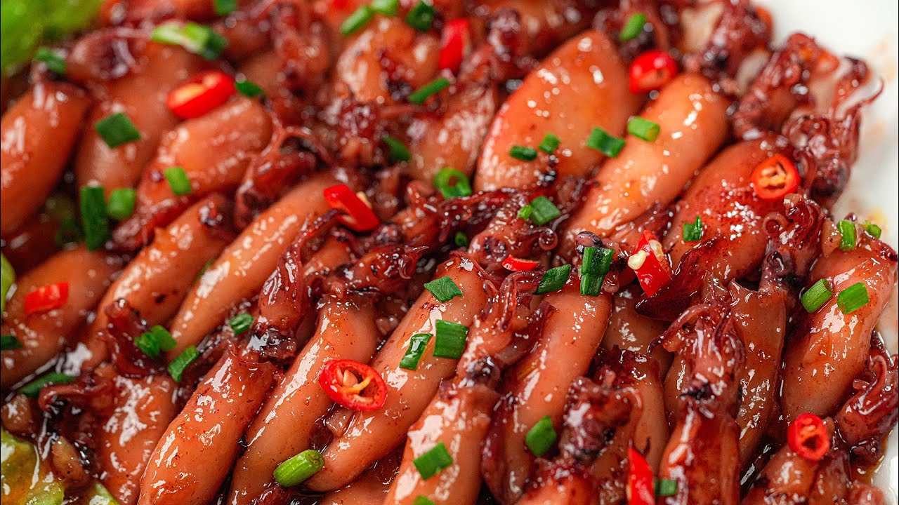 Cách làm Mực Sữa Chiên Nước Mắm thơm ngon này sẽ vét sạch nồi cơm nhà bạn | Baby Squids Recipe