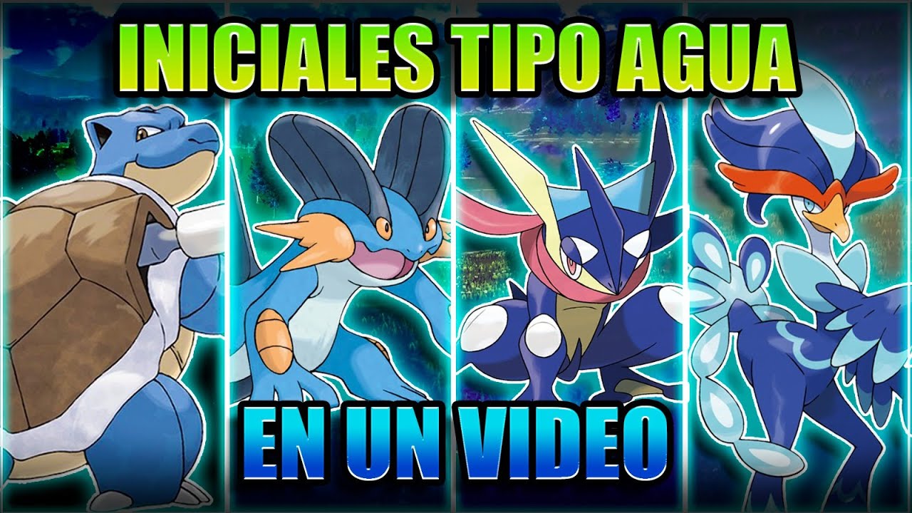TODOS LOS INICIALES TIPO AGUA EN UN VIDEO