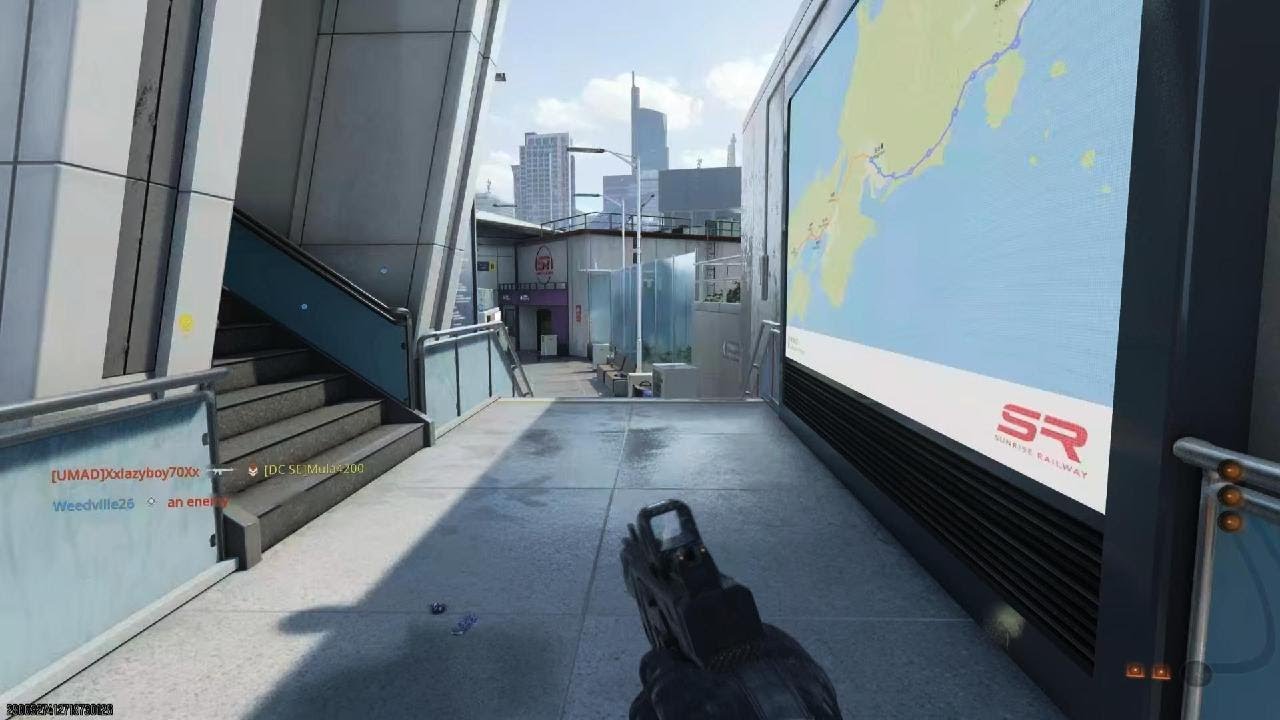 Call of Duty Subway Map