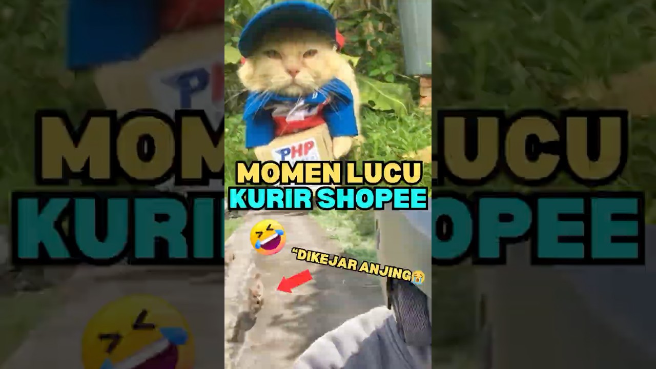 Inilah Momen Lucu Kurir Shopee #shorts