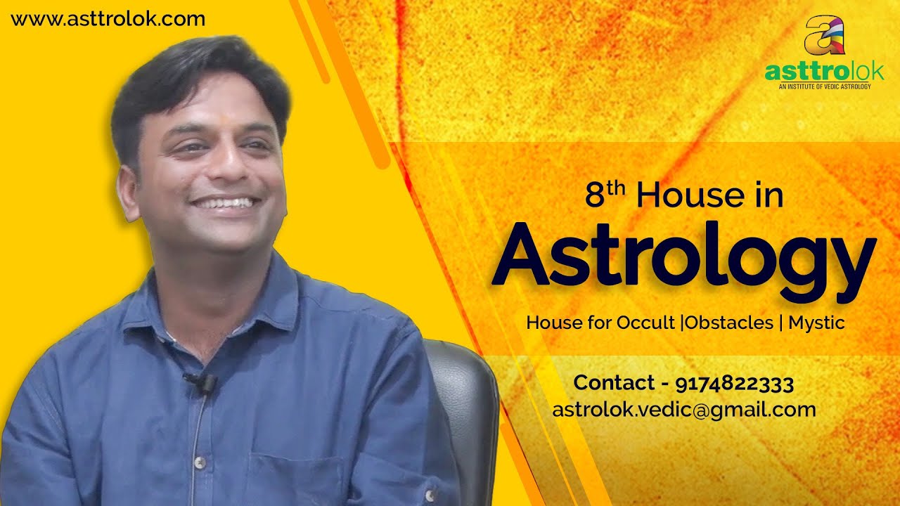 8th House in astrology- House for Occult, Obstacles, | Astrology Videos | Astrology