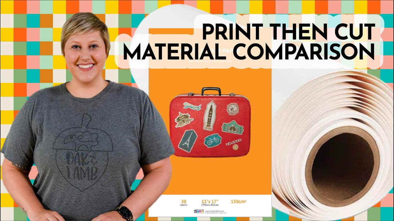 Cricut Printable Adhesive Vinyl Comparison!