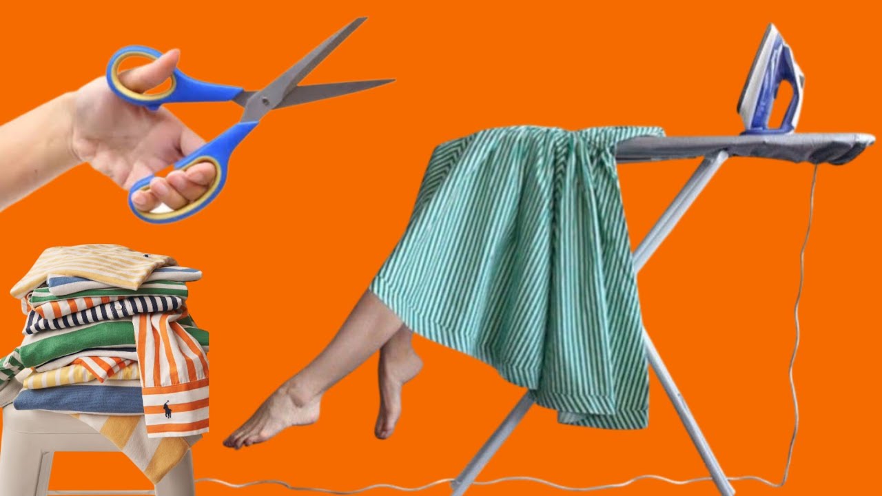 💥7 ЛУЧШИХ ИДЕЙ ПОВТОРНОГО ИСПОЛЬЗОВАНИЯ СТАРОЙ ОДЕЖДЫ ‼️Создайте новую одежду без затрат ‼️