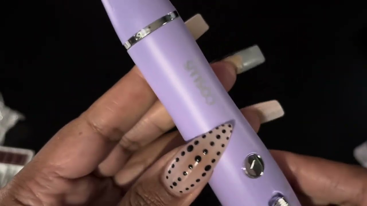 COSLUS Cordless Electric Nail Drill Review | Rechargeable Manicure & Pedicure File 💅💜