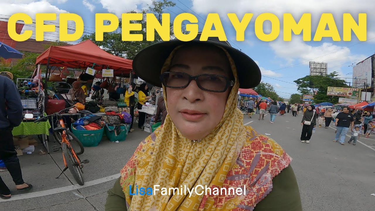 CAR FREE DAY PENGAYOMAN GUYS!!!! | LISAFAMILYCHANNEL!!!!