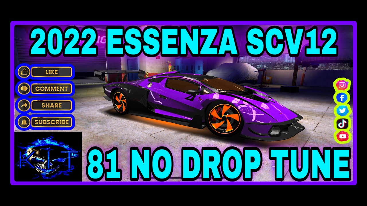 ⚡️ 2022 ESSENZA SCV12 ⚡️ 81 NO DROP TUNE 👈..THANKS FOR WATCHING 👍 RUSH RACING 2