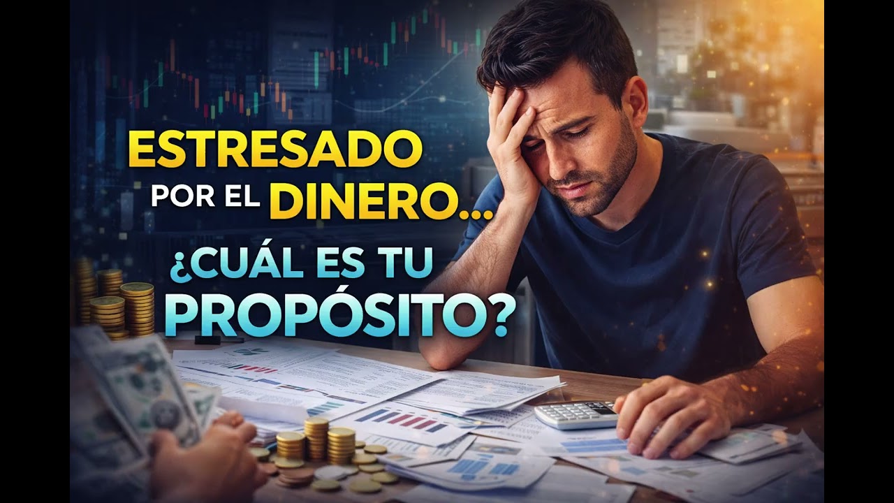 ¿Estresado por el dinero? Descubre tu propósito y desarrolla tu talento en los negocios