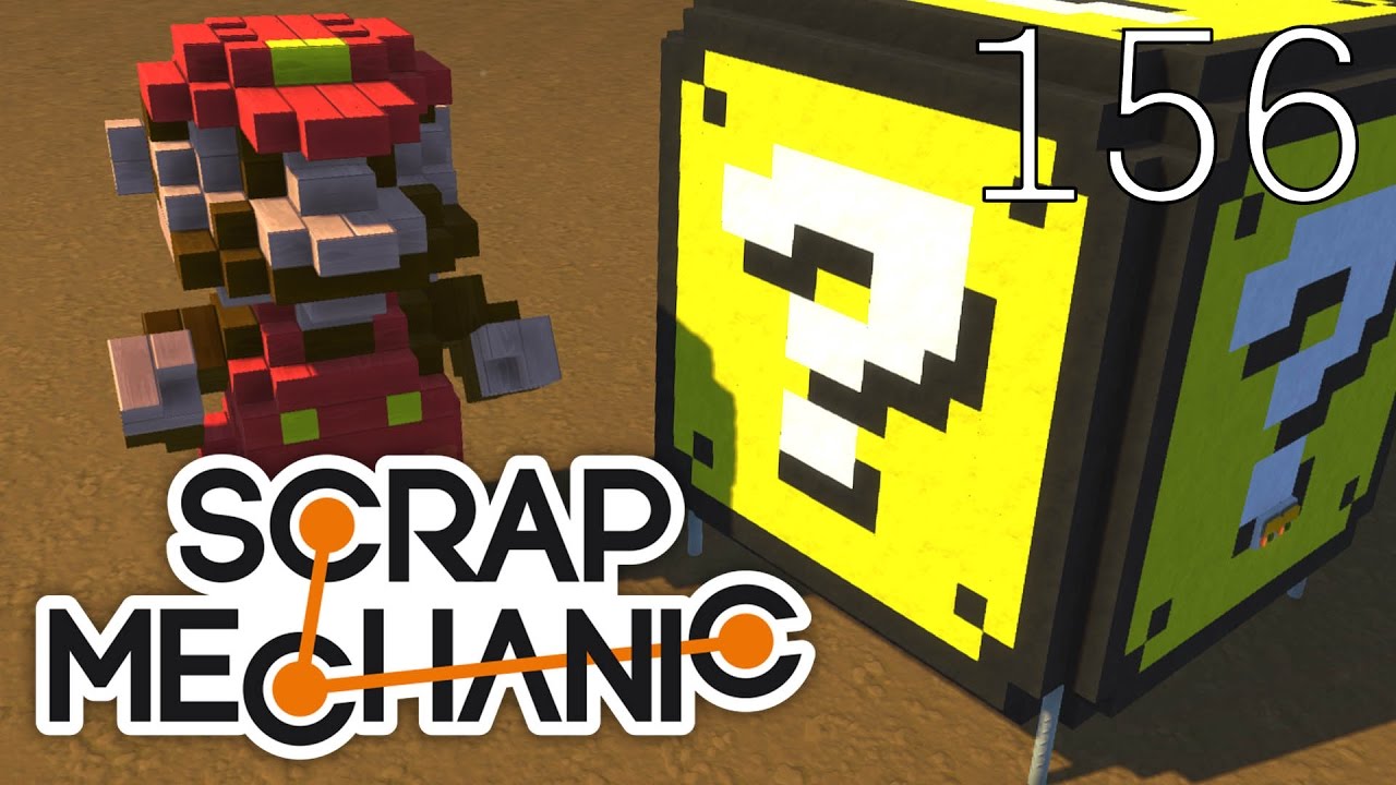 Scrap Mechanic [#156] IT'S ME - MARIO! Warsztat Steam!