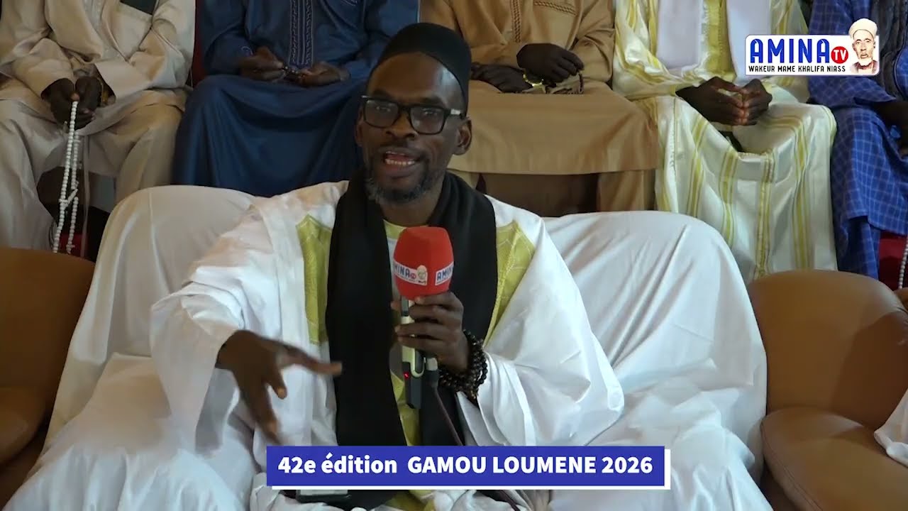 42e édition Gamou Loumene 2026 Conference  Oustaz Mame Goor Ndao
