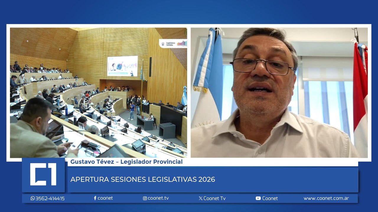 GUSTAVO TEVEZ: Apertura de Sesiones en el interior y el avance de obras claves en Rutas 19, 158 y 1