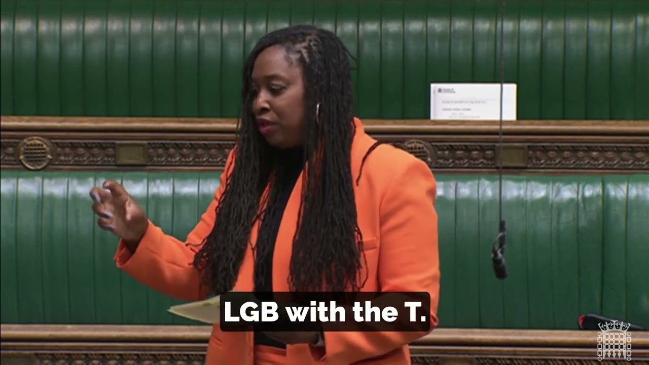 Dawn Butler MP speaks at the Lesbian Visibility Week Debate