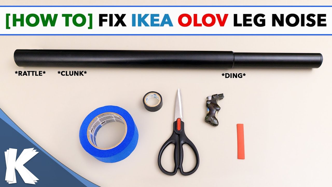 [Как] УСТРАНИТЬ ШУМНЫЙ ШУМ НОЖКИ IKEA OLOV