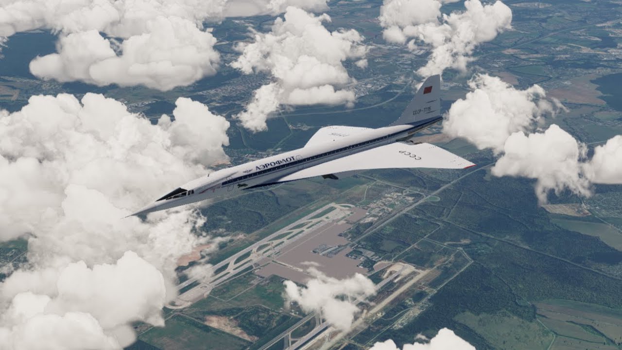 Tu-144D | Takeoff, Climb | FlightGear Tutorial Pt. 4