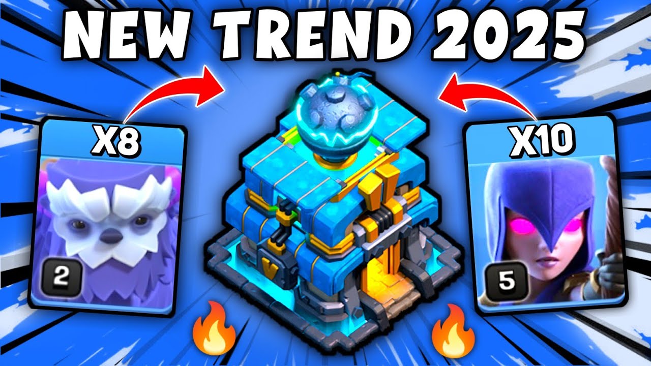 TH12 Yeti Witch Attack Strategy | Best Th12 Attack Strategy (Clash of Clans)