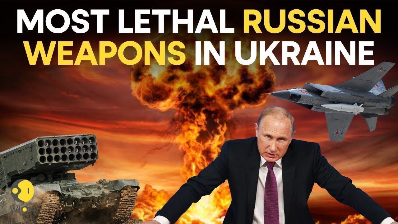 Russia-Ukraine war LIVE: Most deadly weapons in use by Russia's military in Ukraine | WION LIVE