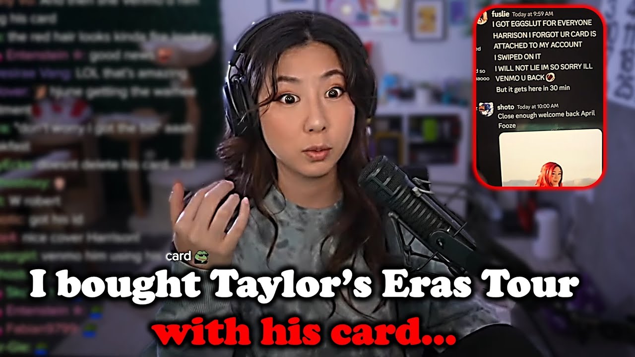 Fuslie's being Nice to Treat Everyone Breakfast and She Realised It Was Paid From hJune's Card