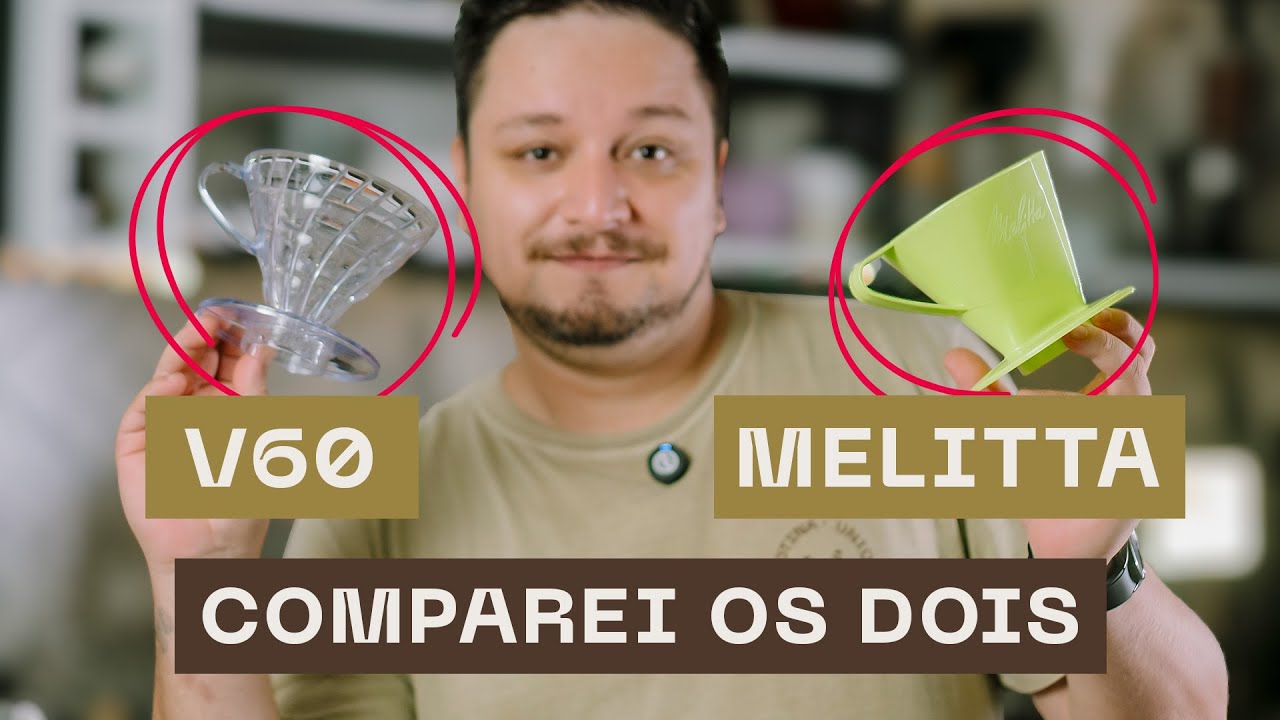 TESTEI E COMPAREI O MELITTA E O V60: QUAL É MELHOR?