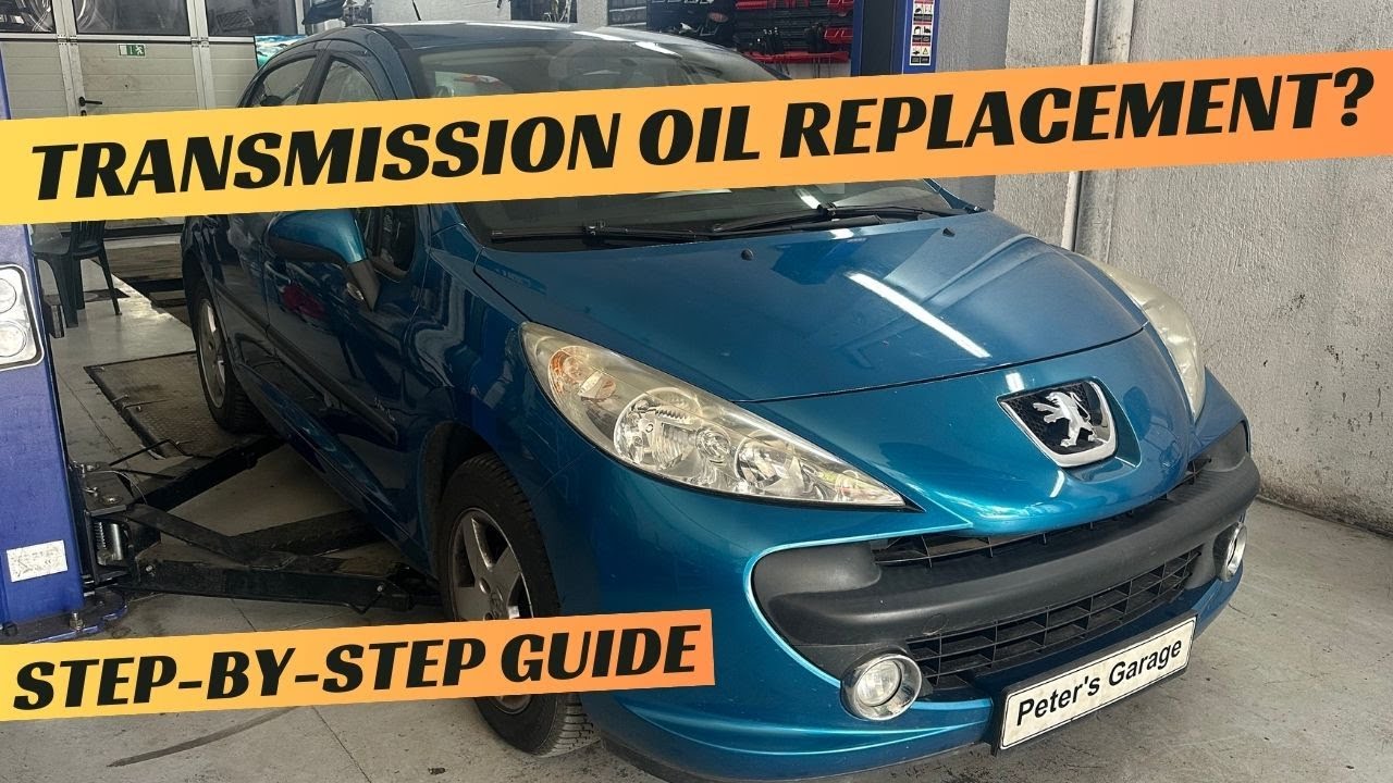 Peugeot 207 Manual Transmission Oil replacement