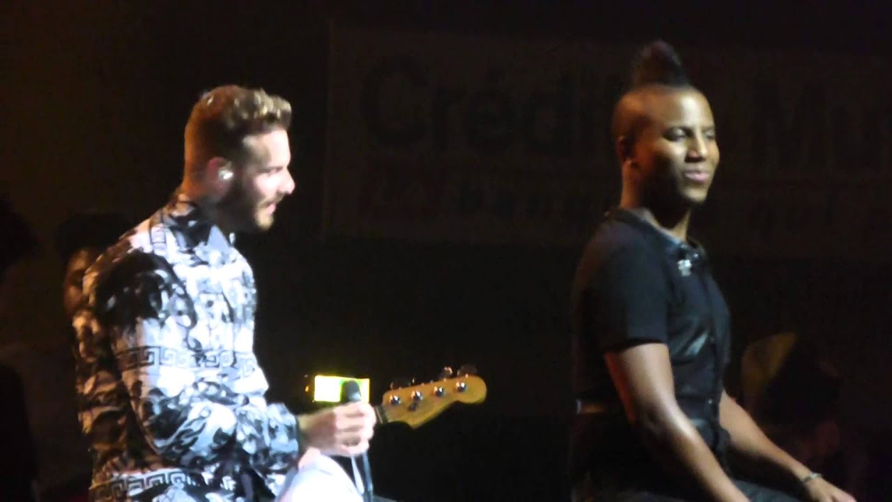 M.Pokora - Surprise des fans (chanson), Nantes 21/11/15.