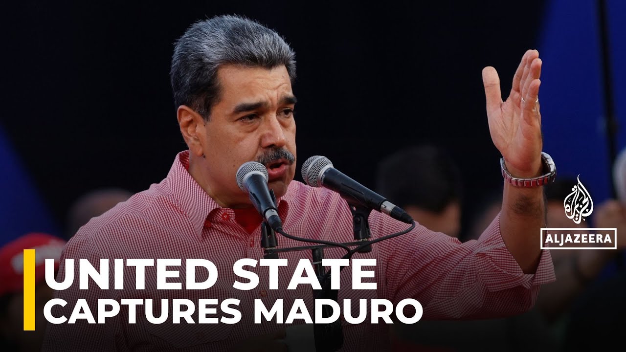 US strikes Venezuela, captures Maduro and his wife