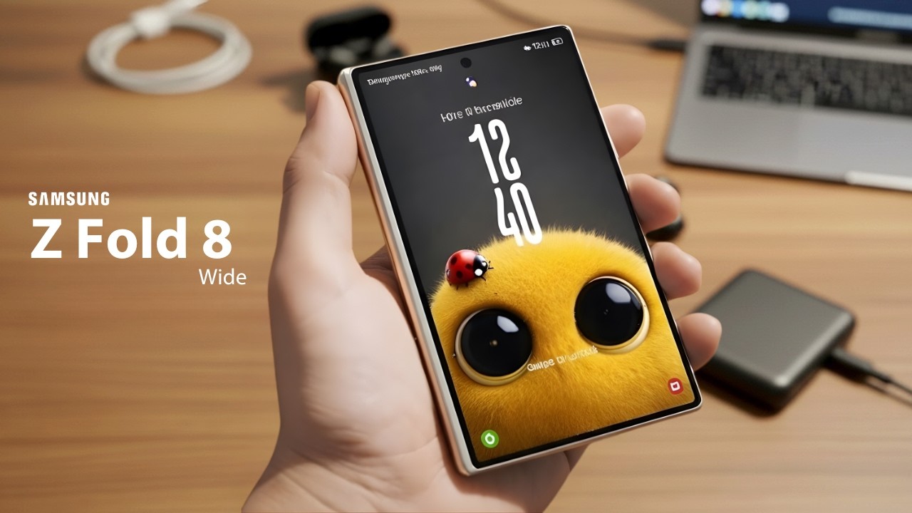 Galaxy Z Fold 8 Wide шокирующий первый взгляд