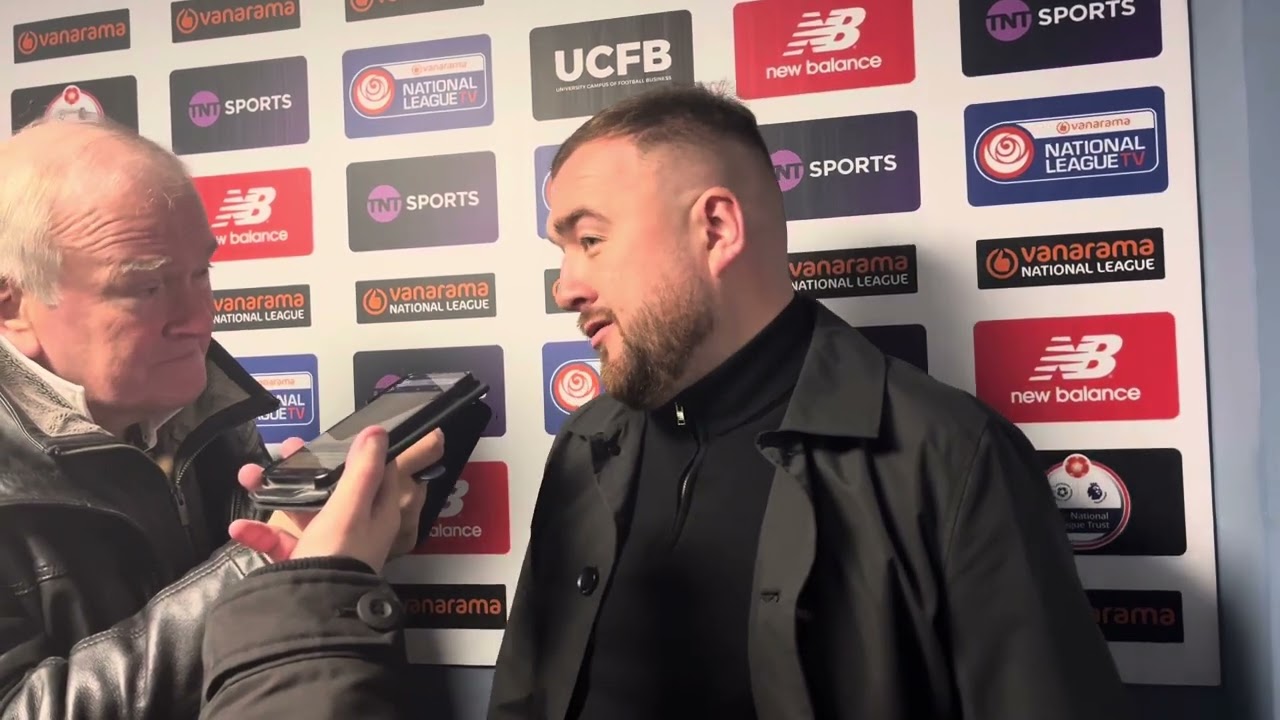 🗣️ Calum post-match Chester 3-0 Gloucester City