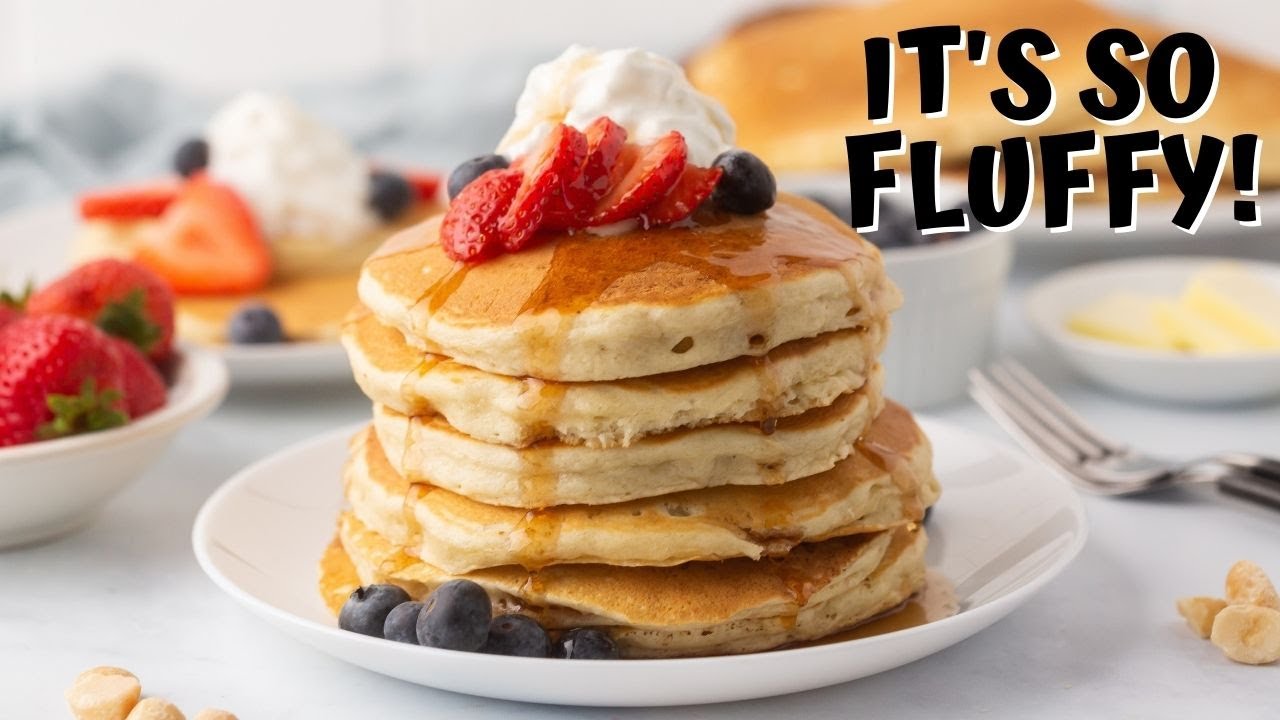 The ultimate Hawaiian macadamia nut pancakes