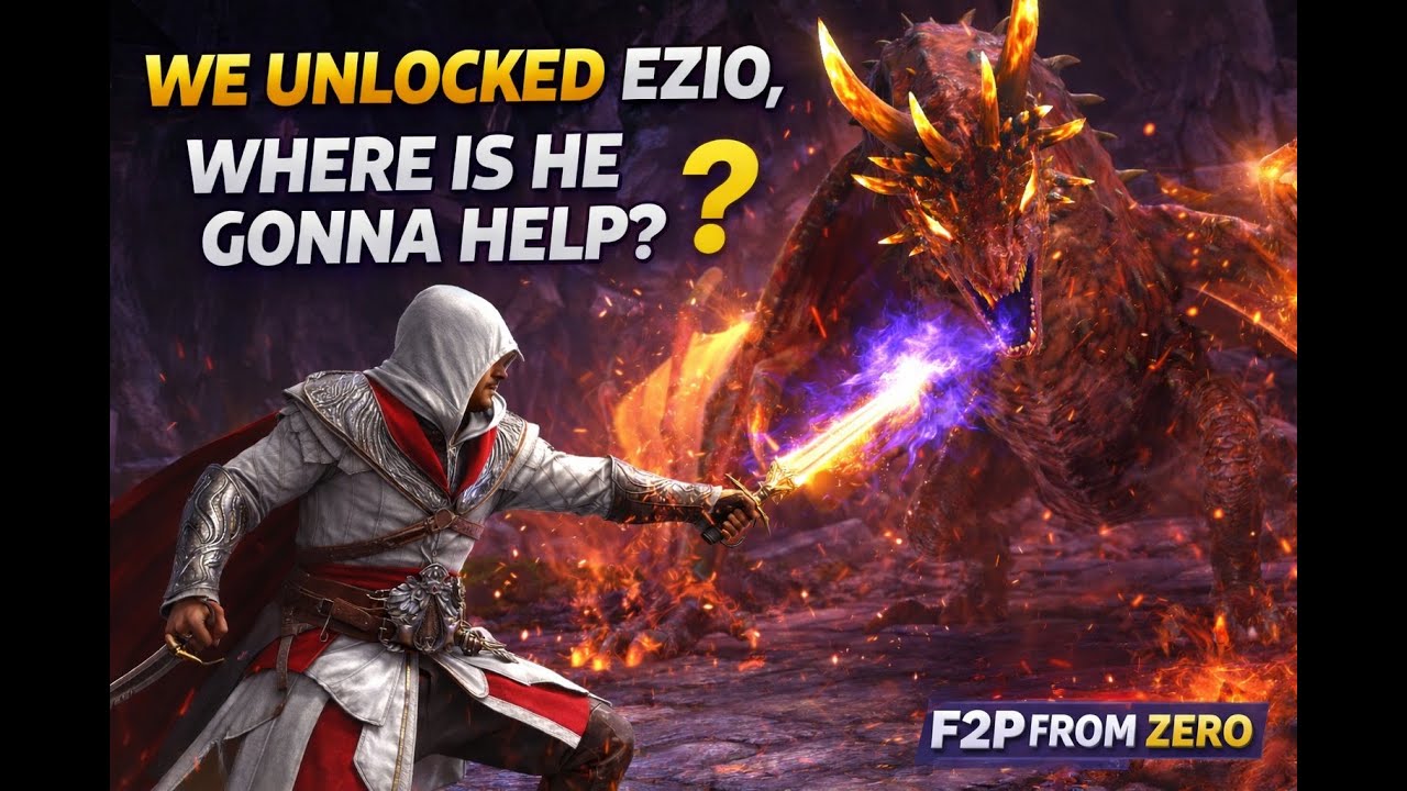WE UNLOCKED EZIO! Where Will He Help? | F2P From Zero