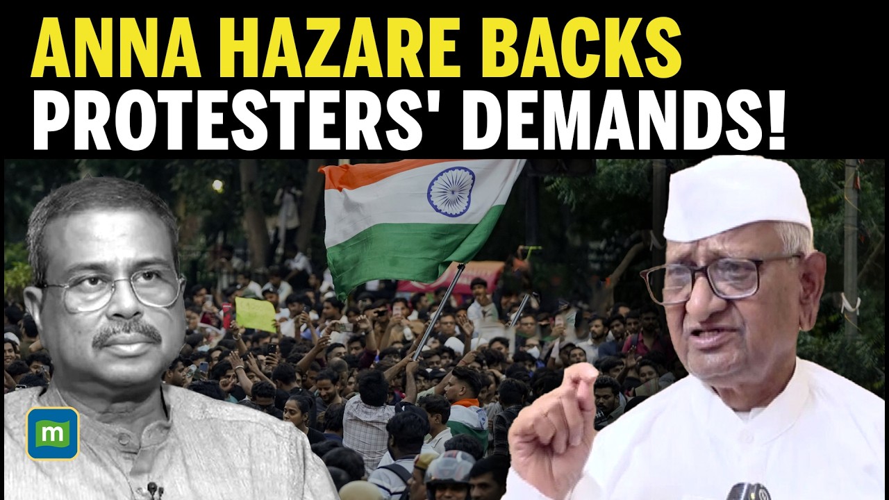 Anna Hazare Writes Letter To PM Modi, Backs Protesters Demand For Dharmendra Pradhan's Resignation