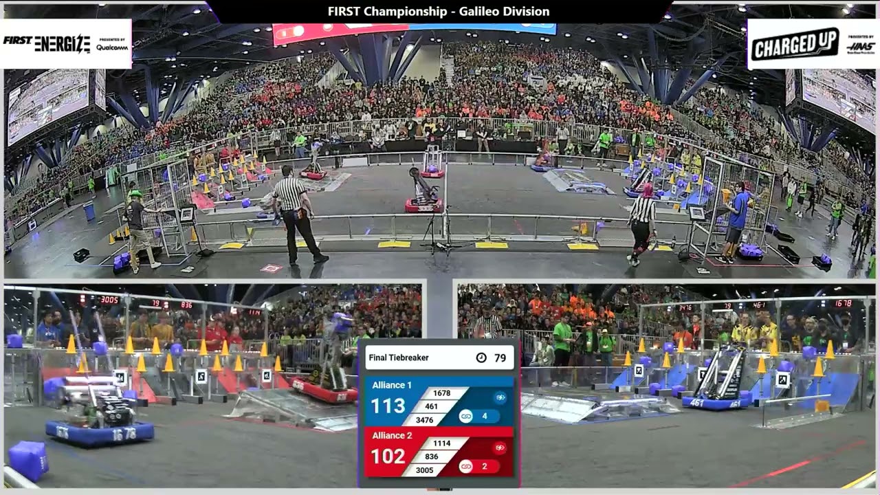 Final Tiebreaker - 2023 FIRST Championship - Galileo Division