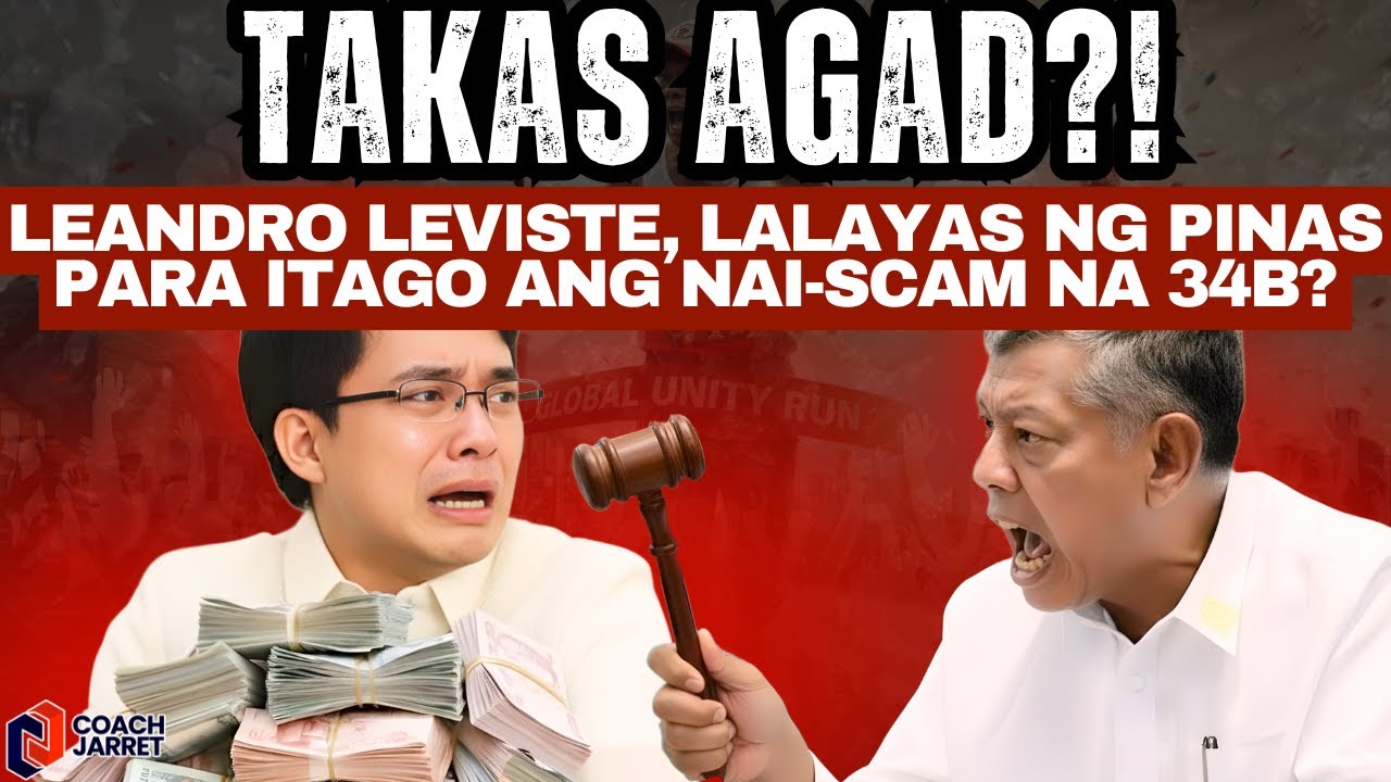 TAKAS AGAD?! Leandro Leviste, LALAYAS ng Pinas para ITAGO ang NAI-SCAM na 34billion?