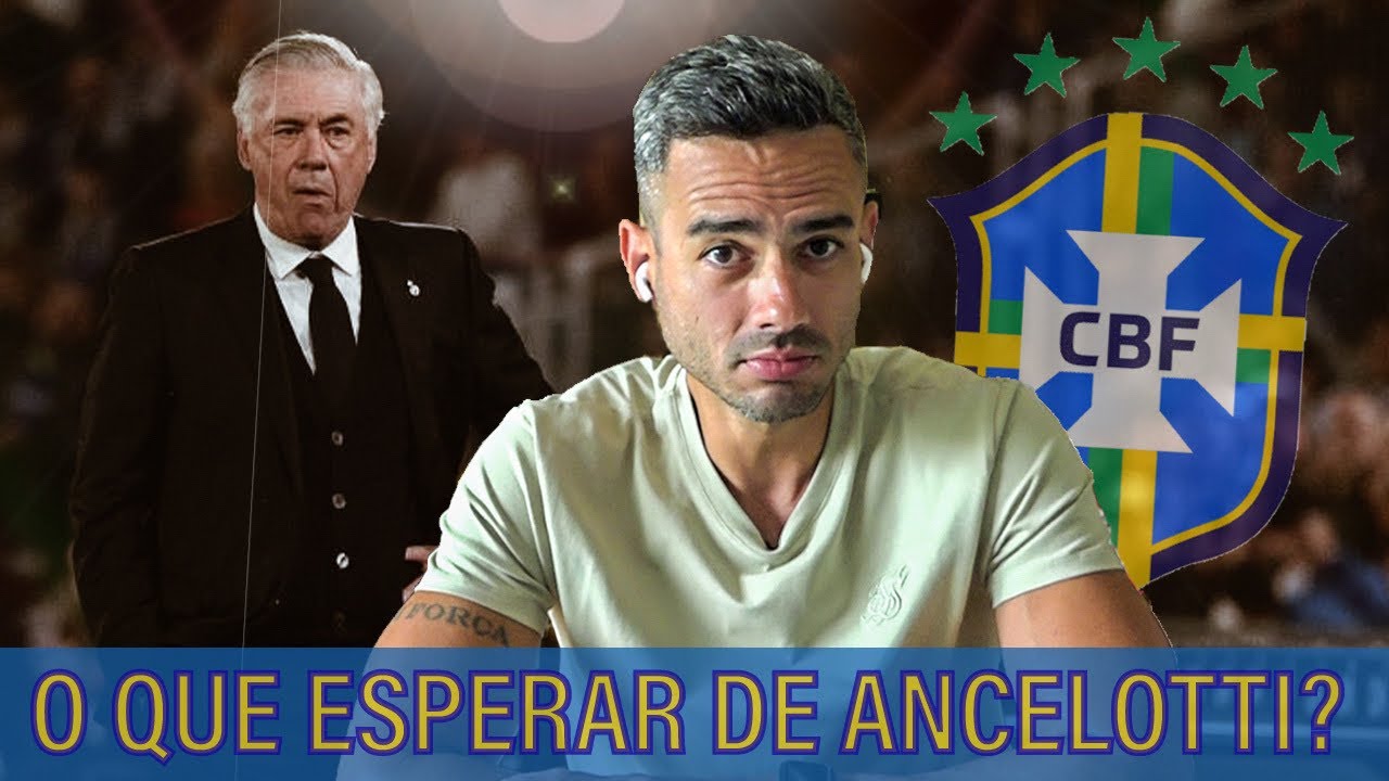 Muito mais que um paizão, Ancelotti é um surpreendente golaço da CBF