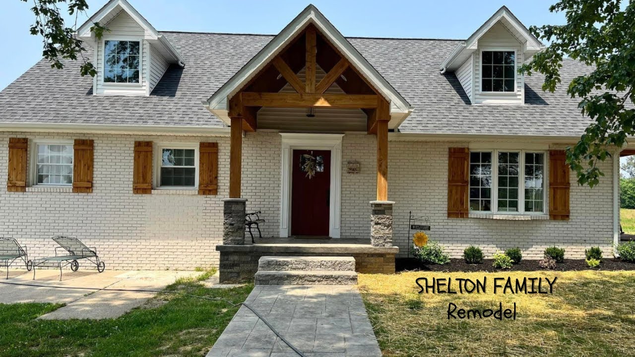 Shelton Farmhouse Remodel 2021 & 2022 (Airbnb) Western Kentucky