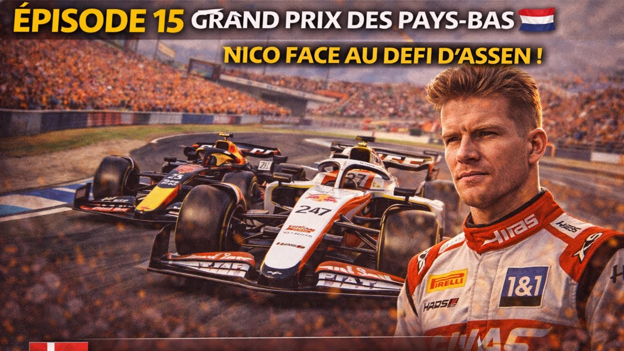Épisode 15 – GP des Pays-Bas 🇳🇱 | Nico face au défi d’Assen !