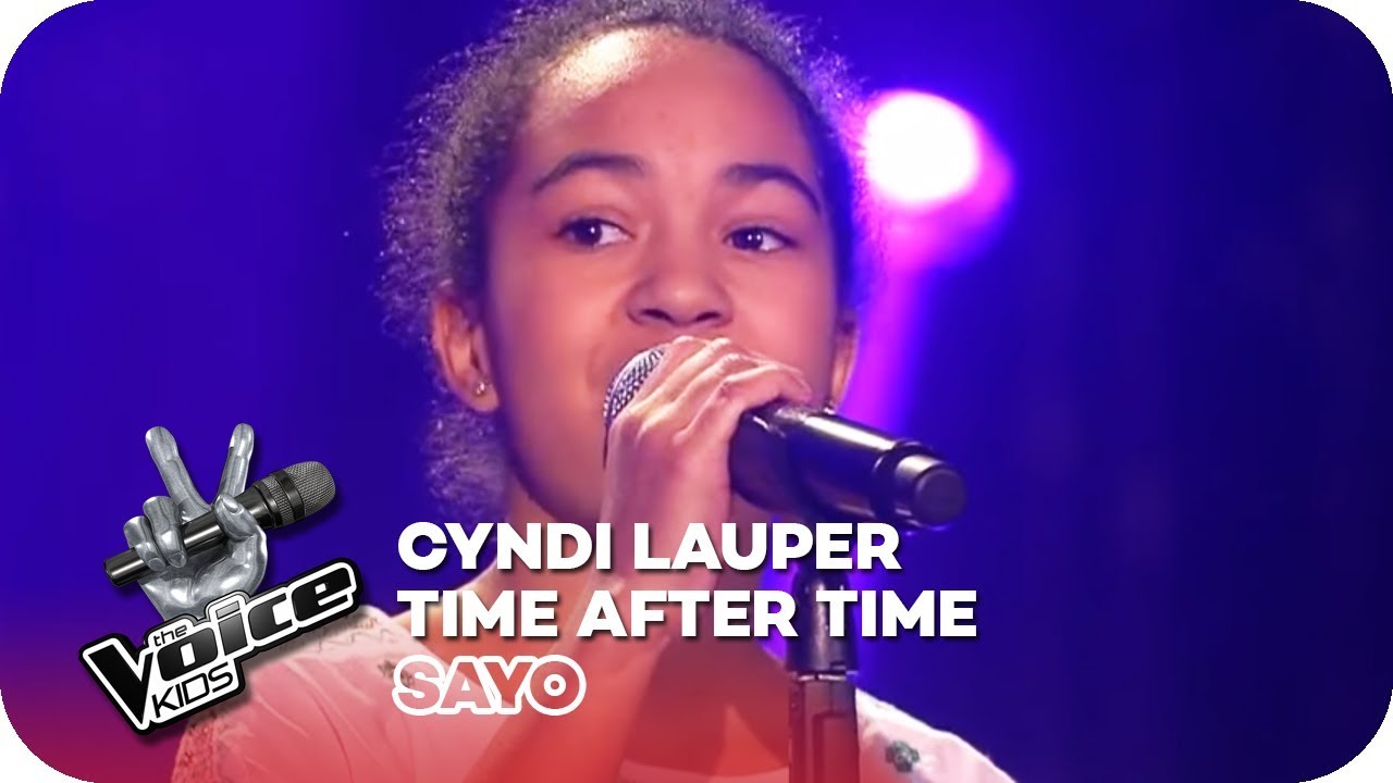 Cyndi Lauper - Time after time (Sayo) | Blind Auditions 2016 | The Voice Kids | SAT.1