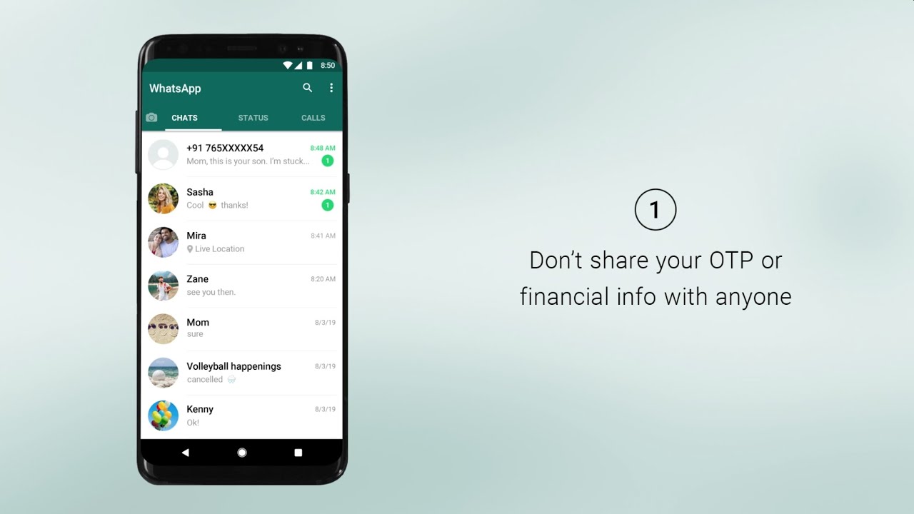 Tips to avoid fraud when using payments on WhatsApp (India)