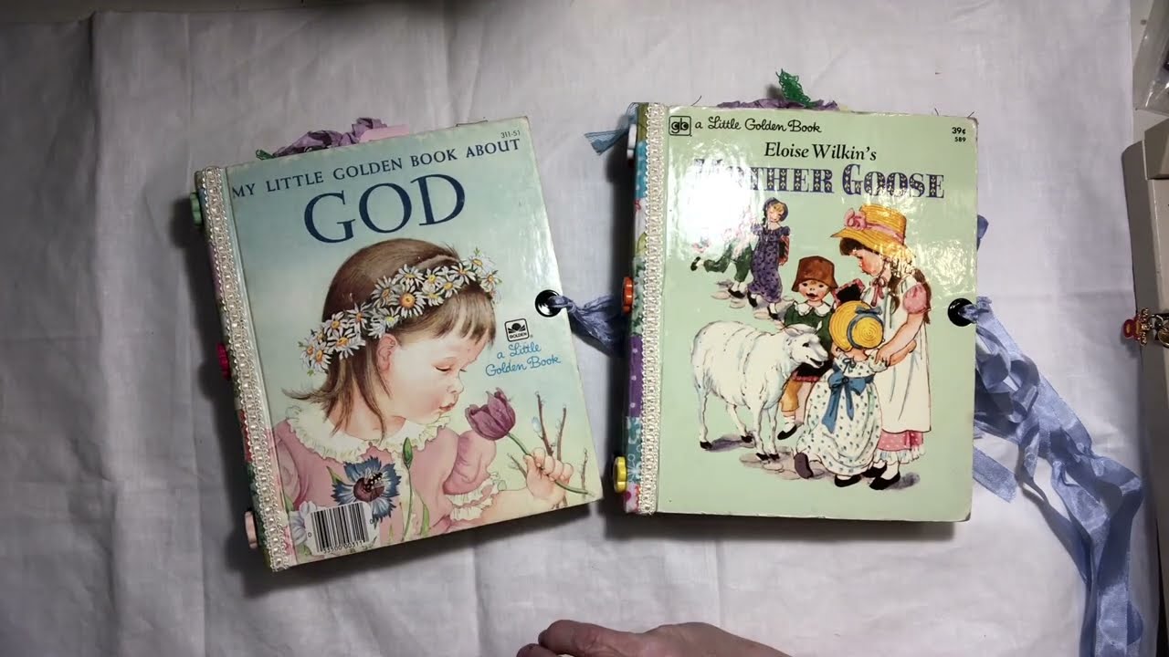 Flip Through  - Golden Book Journals - (SOLD)