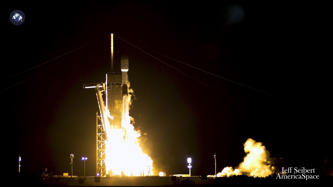 UP CLOSE! SpaceX Launches Starlink 10 (staging at 3:36)