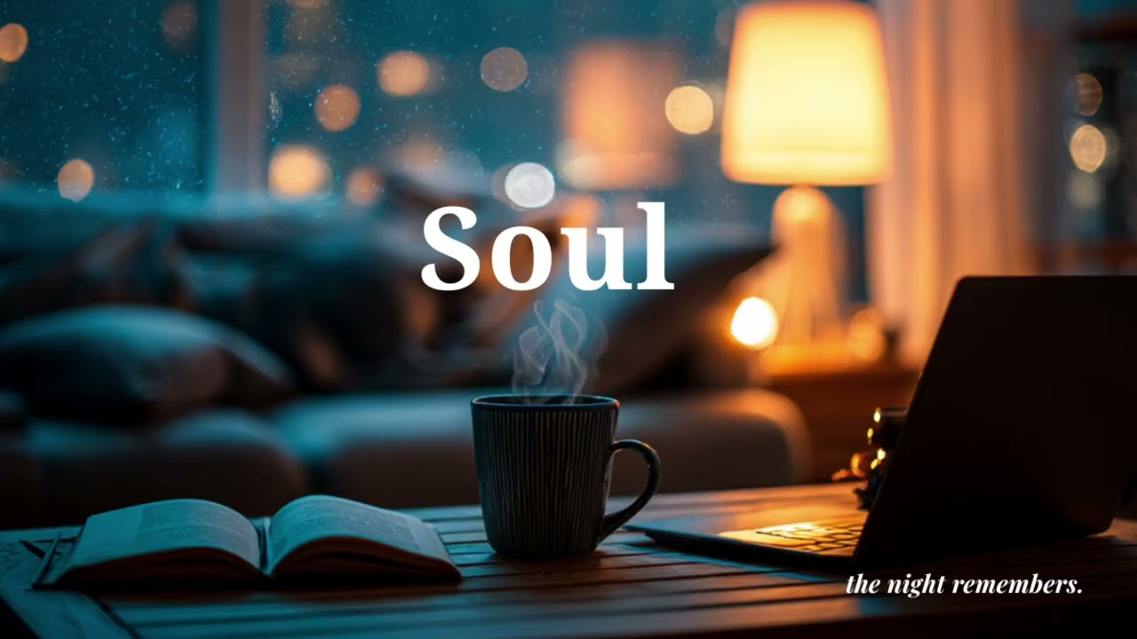 Soul of Healing, Quiet Night Reflection | Cozy Workspace Ambience for Calm & Inspiration