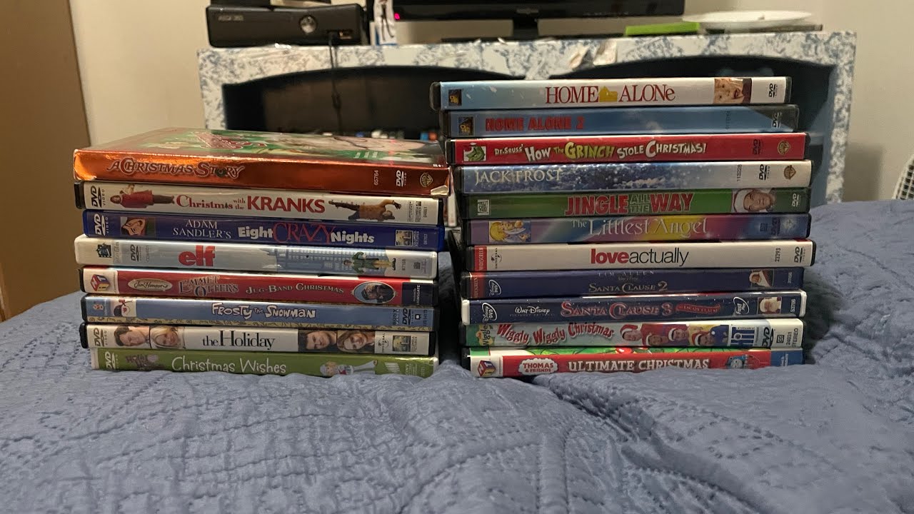 My Christmas DVD Collection