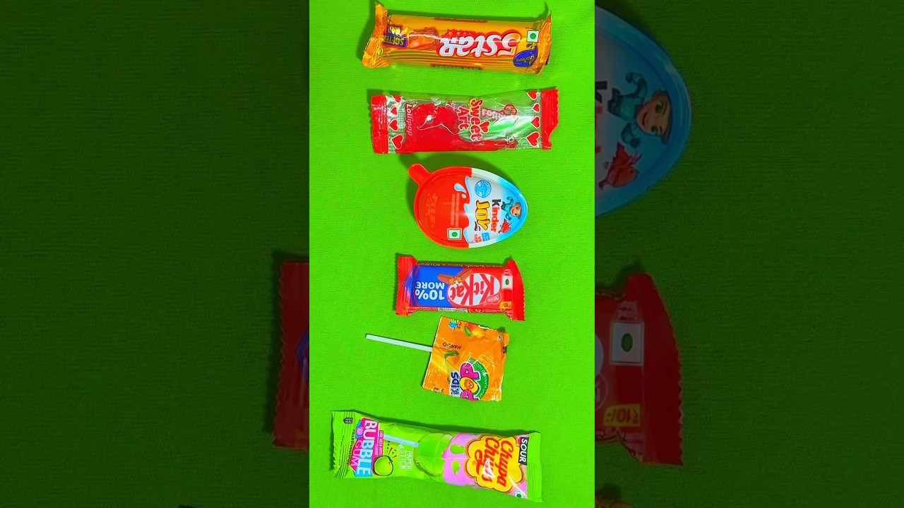 ASMR Most Popular Candys / some lots of colorful rainbow lollipop #candies #sweettalk#asmr#candy