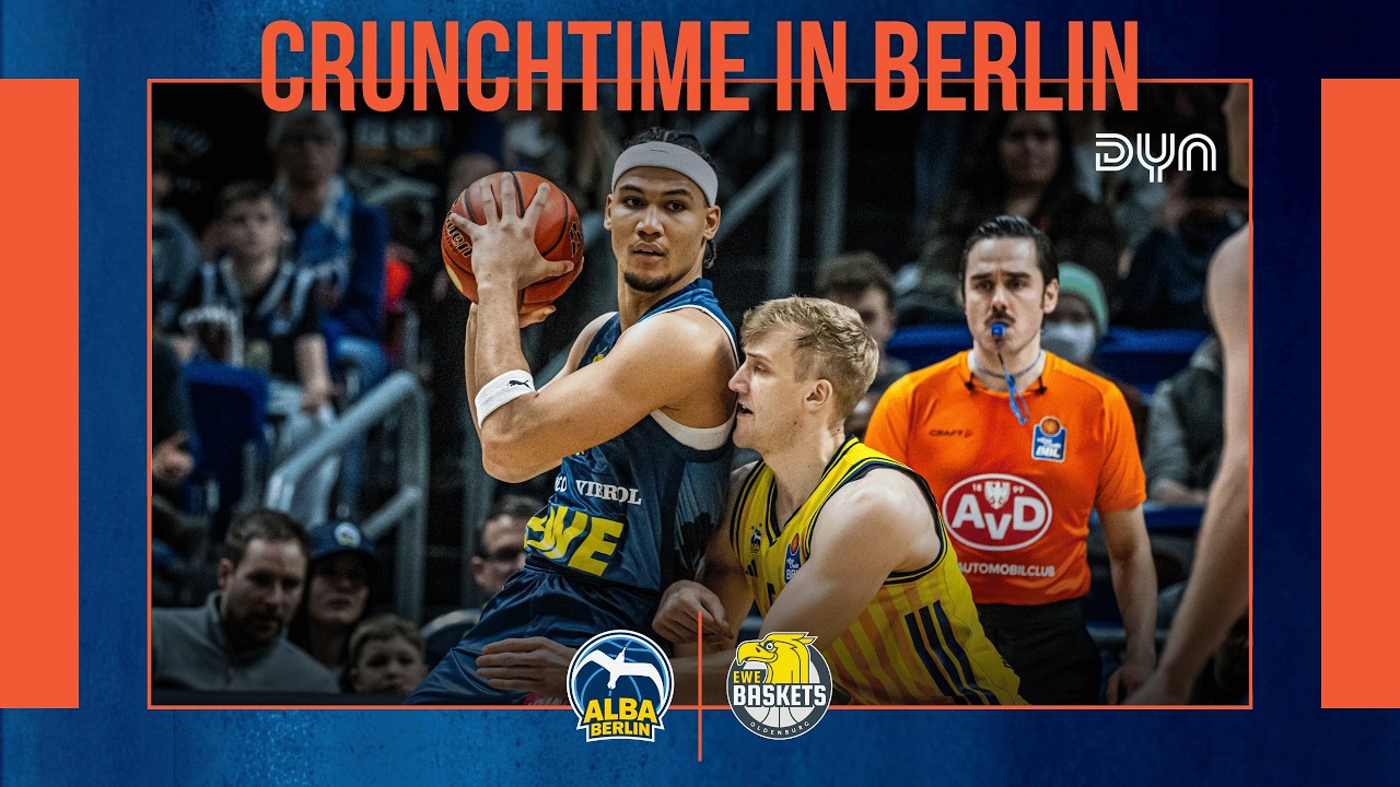 Highlights: ALBA BERLIN vs. EWE Baskets Oldenburg | easyCredit BBL | Dyn Basketball