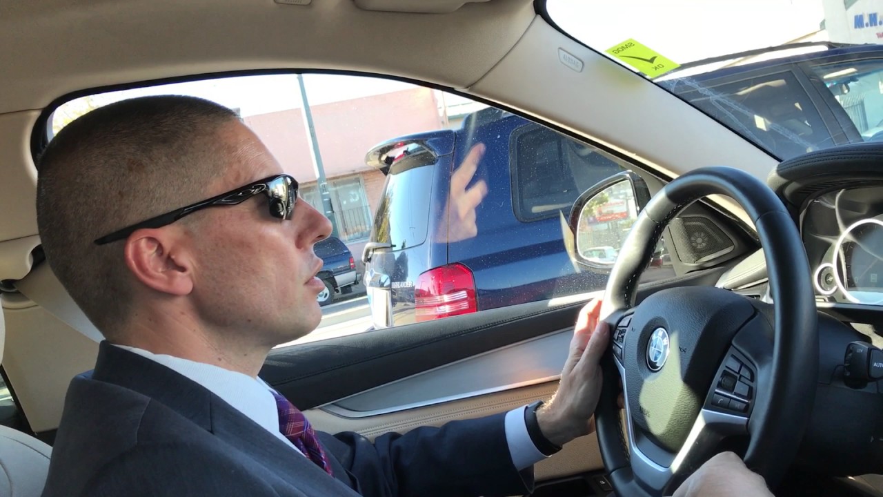 BMW adaptive cruise control (ACC) + Stop & Go demonstration